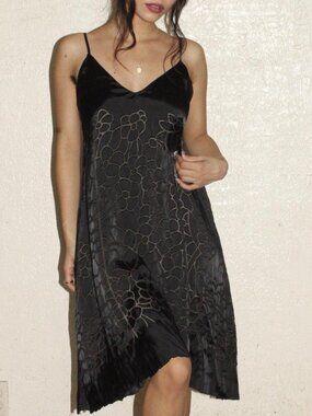 Silk mid 2000s party girl dress